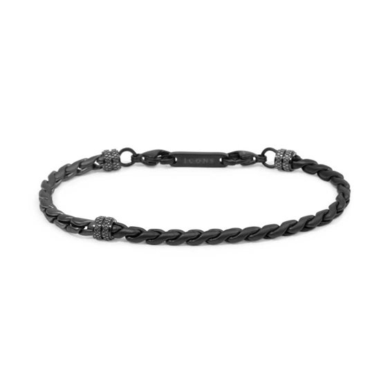 Armband Marlù Herr Icons in Stahl 30BR0029N - 30BR0029N